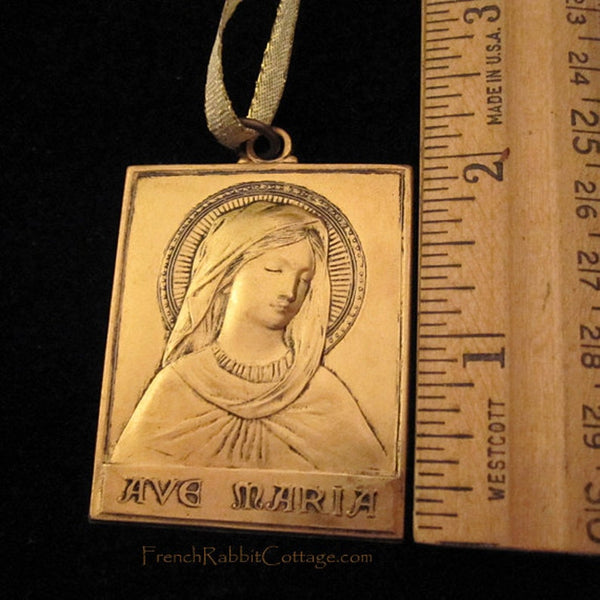 Ave Maria Christmas Ornament